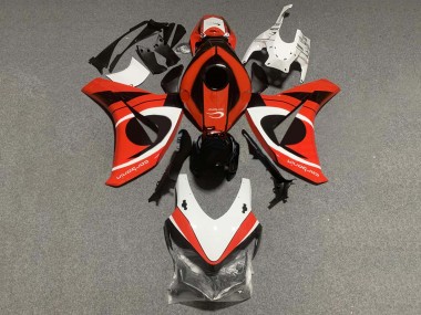 Best 2008-2011 Honda CBR1000RR Motorcycle Fairing Kits - White Red Glossy Black UK
