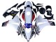 2008-2011 Honda CBR1000RR Motorcycle Fairings - White Red Blue Black Star Lee Carrera UK