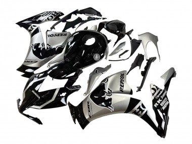 Best 2012-2016 Honda CBR1000RR Motorcycle Fairings - Silver Glossy Black Repsol Red Bull UK