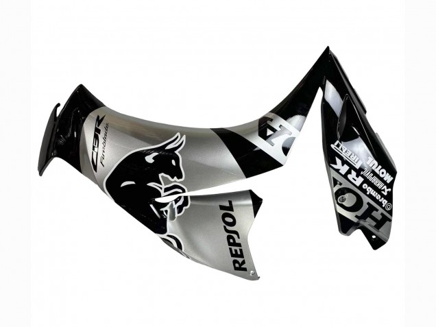 2012-2016 Honda CBR1000RR Motorcycle Fairings - Silver Glossy Black Repsol Red Bull UK