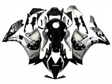 Best 2012-2016 Honda CBR1000RR Motorcycle Fairings - Silver Glossy Black Repsol Red Bull UK