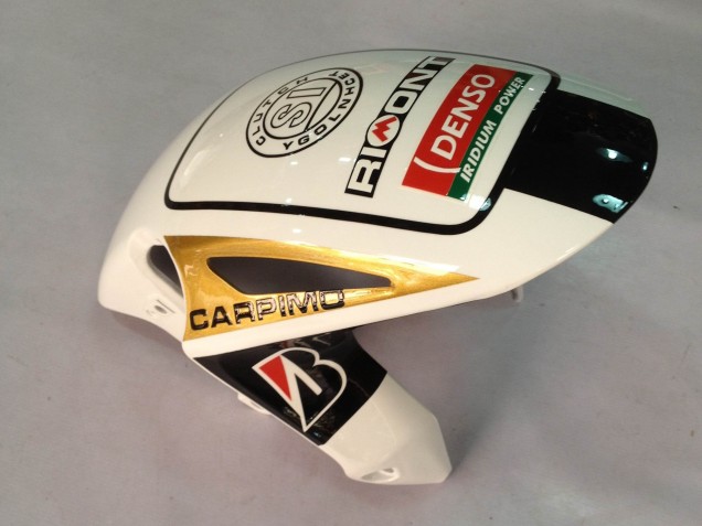 2012-2016 Honda CBR1000RR Motorcycle Fairings - White Glossy Black Rizoma Playboy UK