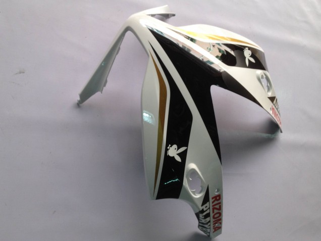 2012-2016 Honda CBR1000RR Motorcycle Fairings - White Glossy Black Rizoma Playboy UK