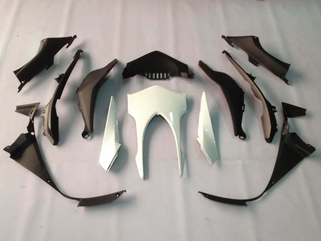 2012-2016 Honda CBR1000RR Motorcycle Fairings - White Glossy Black Rizoma Playboy UK