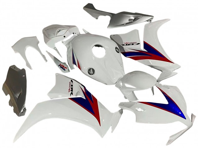 2012-2016 Honda CBR1000RR Motorcycle Fairings - White Red Blue HRC UK