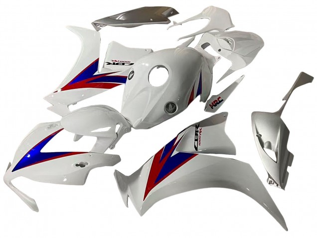2012-2016 Honda CBR1000RR Motorcycle Fairings - White Red Blue HRC UK
