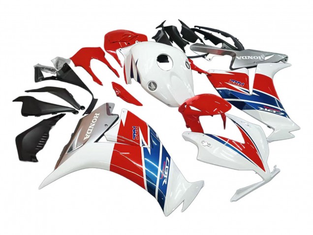 2012-2016 Honda CBR1000RR Motorcycle Fairings - White Silver Blue Red UK