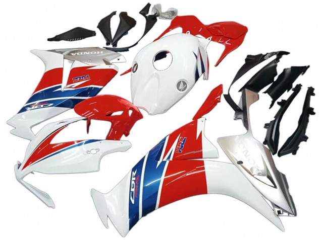 2012-2016 Honda CBR1000RR Motorcycle Fairings - White Silver Blue Red UK