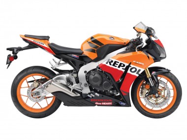 Best 2012-2016 Honda CBR1000RR Motorcycle Fairings - Orange White Red Repsol UK