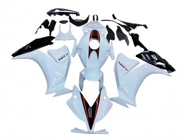 Best 2012-2016 Honda CBR1000RR Motorcycle Fairings - White Glossy Black UK
