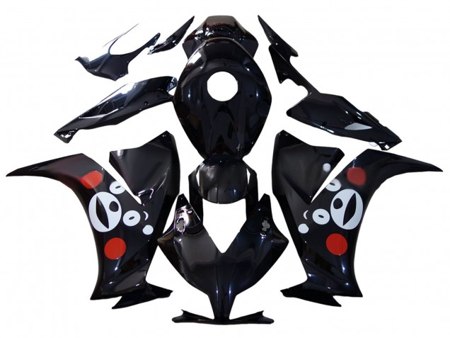 2012-2016 Honda CBR1000RR Motorcycle Fairings - Glossy Black Bear UK
