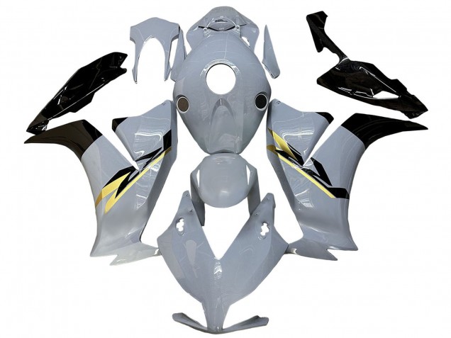 2012-2016 Honda CBR1000RR Motorcycle Fairings - Nardo Grey Gold Glossy Black UK