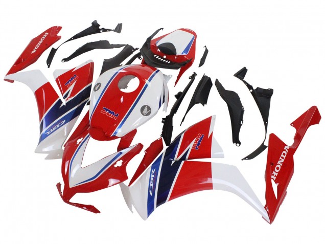 2012-2016 Honda CBR1000RR Motorcycle Fairing Kits - White Red Blue UK