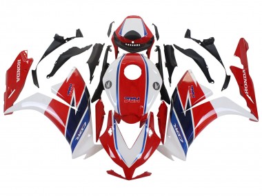 Best 2012-2016 Honda CBR1000RR Motorcycle Fairing Kits - White Red Blue UK