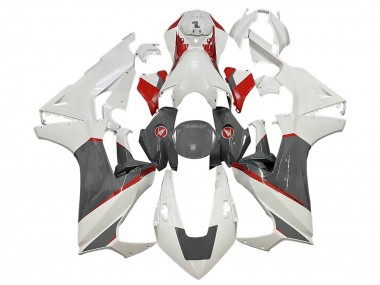 Best 2017-2023 Honda CBR1000RR Motorcycle Fairings - White Red Grey UK