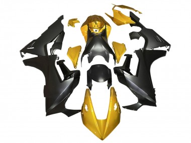 Best 2017-2023 Honda CBR1000RR Motorcycle Fairings - Gold Matte Black UK