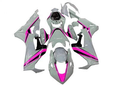 Best 2017-2023 Honda CBR1000RR Motorcycle Fairings - White Pink Black UK