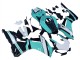 2017-2023 Honda CBR1000RR Motorcycle Fairings - White Light Blue Glossy Black UK