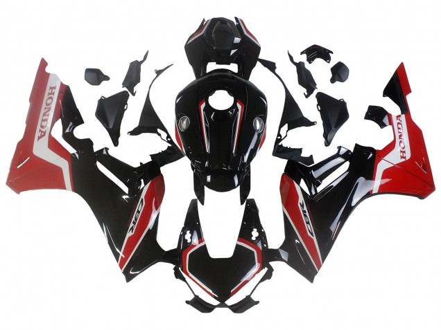 2017-2023 Honda CBR1000RR Motorcycle Fairings - Red White Glossy Black UK