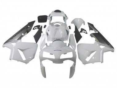 Best 2003-2004 Honda CBR600RR Motorcycle Fairing - Silver White UK