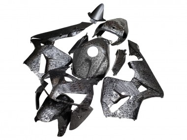 Best 2005-2006 Honda CBR600RR Motorcycle Fairings - Black Forged Carbon Fiber UK