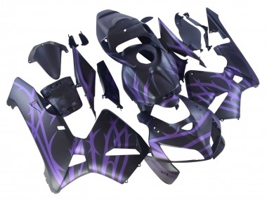 Best 2005-2006 Honda CBR600RR Motorcycle Fairings - Matte Black Purple UK