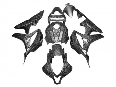 Best 2007-2008 Honda CBR600RR Motorcycle Fairings - Black Forged Carbon Fiber UK