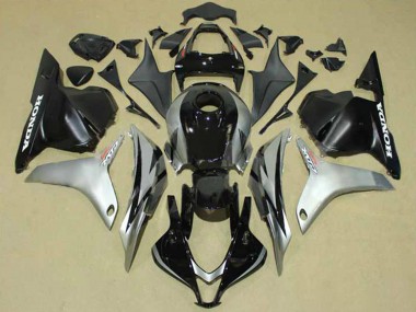 Best 2009-2012 Honda CBR600RR Motorcycle Fairings - Black Grey UK