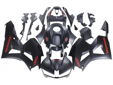 Best 2013-2023 Honda CBR600RR Motorcycle Fairings - Matte Black Red Decals UK
