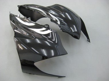 Best 2004-2005 Kawasaki ZX10R Motorcycle Fairings - Black White UK