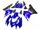 2004-2005 Kawasaki ZX10R Motorcycle Fairings - Blue Black Ninja UK