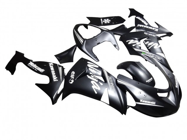 2006-2007 Kawasaki ZX10R Motorcycle Fairing - Matte Black UK