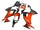 2008-2010 Kawasaki ZX10R Motorcycle Fairings - Burnt Orange Black UK