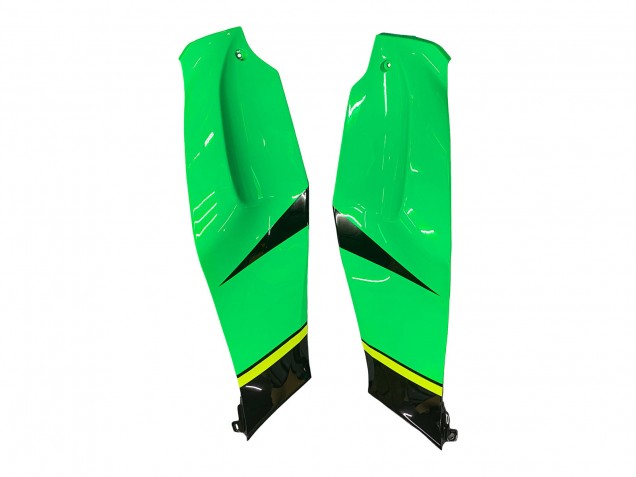 2011-2015 Kawasaki ZX10R Motorcycle Fairings - Green Yellow Black White Elf Monster UK