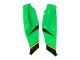 2011-2015 Kawasaki ZX10R Motorcycle Fairings - Green Yellow Black White Elf Monster UK