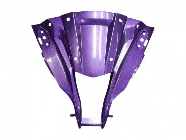 2011-2015 Kawasaki ZX10R Motorcycle Fairing - Purple Matte Black UK