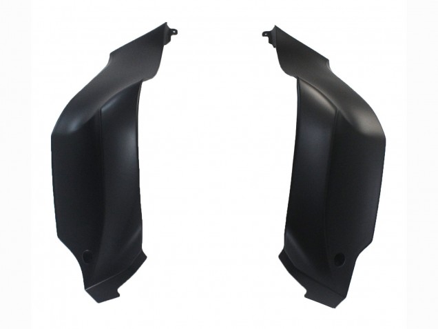 2011-2015 Kawasaki ZX10R Motorcycle Fairings - Matte Black Gold Snow Elf UK