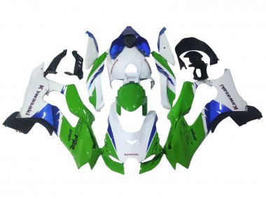 Best 2021-2025 Kawasaki ZX10R Motorcycle Fairings - White Green Blue Black UK