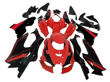 Best 2021-2025 Kawasaki ZX10R Motorcycle Fairings - Red Glossy Black UK