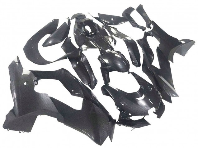 2021-2025 Kawasaki ZX10R Motorcycle Fairings - Black Carbon Fiber UK