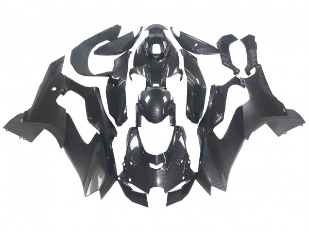 2021-2025 Kawasaki ZX10R Motorcycle Fairings - Black Carbon Fiber UK
