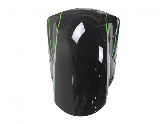 2012-2024 Kawasaki ZX14R ZZR1400 Motorcycle Fairings - Green Glossy Black Stripe UK