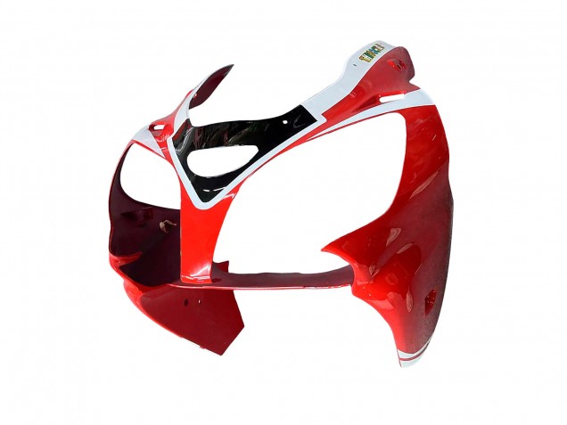 2000-2002 Kawasaki ZX6R Motorcycle Fairings - White Red Black UK