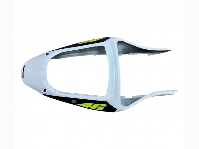 2000-2002 Kawasaki ZX6R Motorcycle Fairings - White Red Black UK