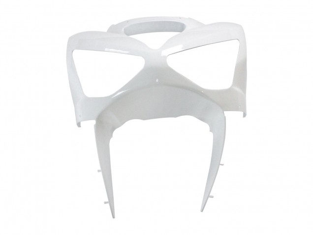 2003-2004 Kawasaki ZX6R Motorcycle Fairings - White Black Decals UK