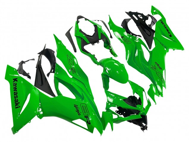2019-2022 Kawasaki ZX6R Motorcycle Fairings - Green UK