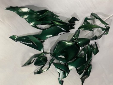 Best 2019-2022 Kawasaki ZX6R Motorcycle Fairings - Dark Green UK