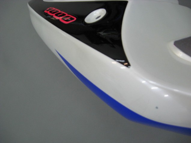 2000-2002 Suzuki GSXR1000 Motorcycle Fairing - White Blue Black Red UK