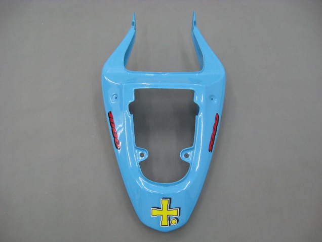 2000-2002 Suzuki GSXR1000 Motorcycle Fairings - Light Blue Yellow Black Motul Rizla UK