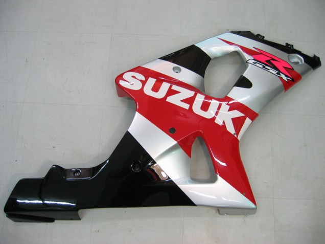 2000-2002 Suzuki GSXR1000 Motorcycle Fairings - Red Silver White Black UK